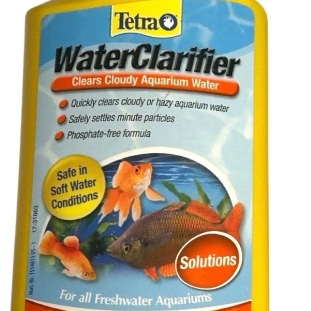 Lot of 2 TETRA Water Clarifier for Freshwater Aquariums Each Treats 500 Gallons